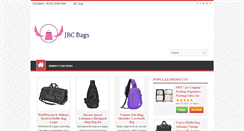 Desktop Screenshot of jbcbags.com